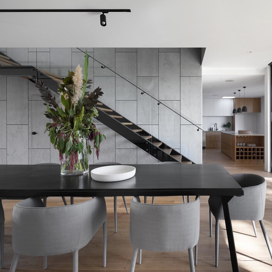 Open-plan remodeling detail, Remodeling work in Model Town
